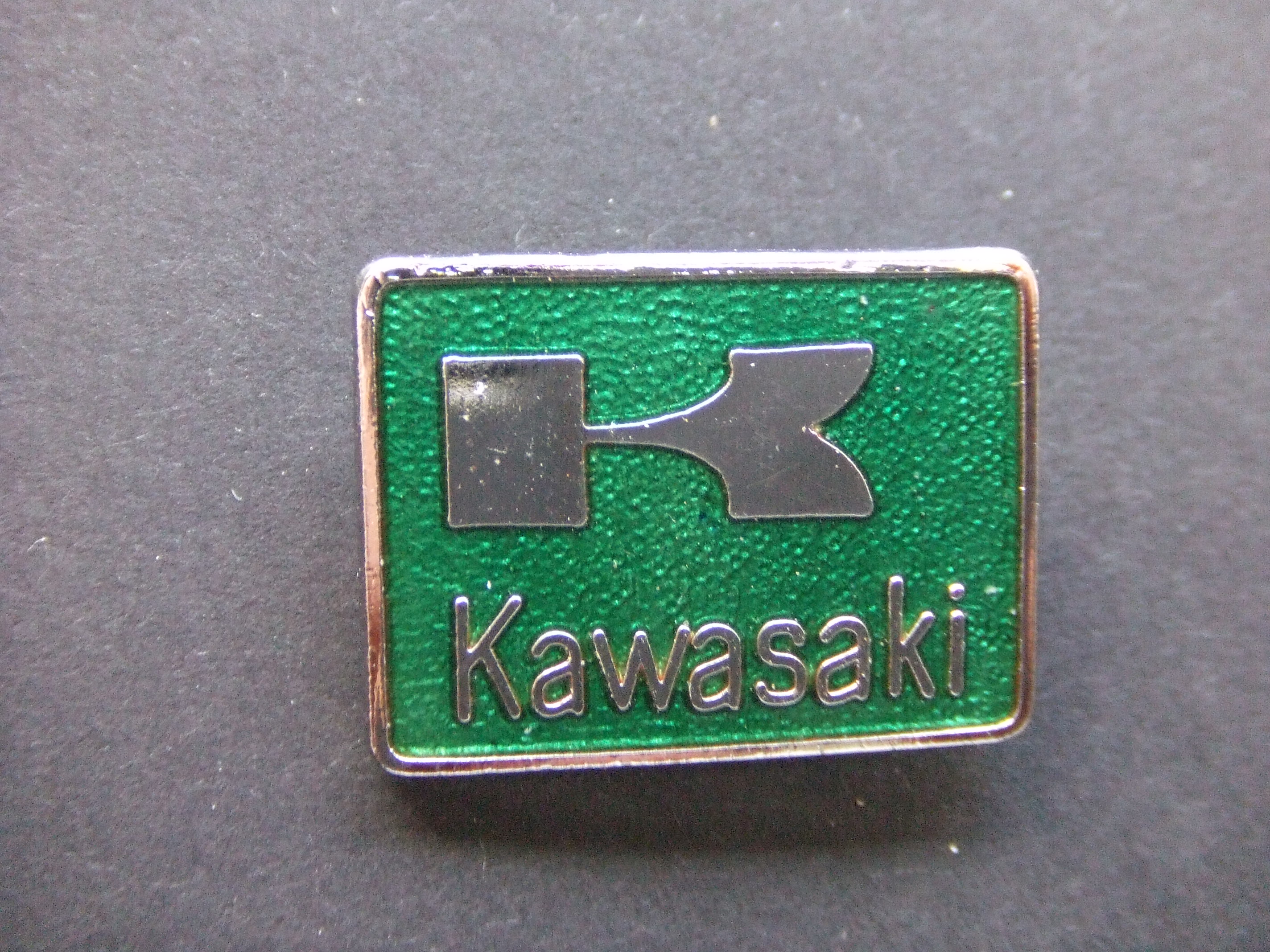 Kawasaki motor logo groen
